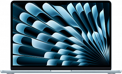 Ноутбук Apple MacBook Air 13" (M4, 2025) 16 ГБ, 256 ГБ SSD, "небесно-голубой"